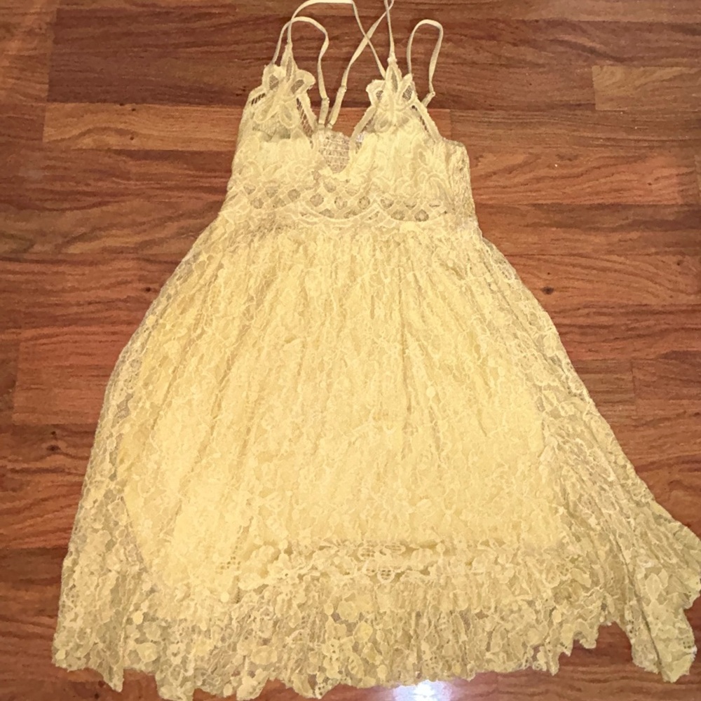 Lace Spaghetti Strap Dress